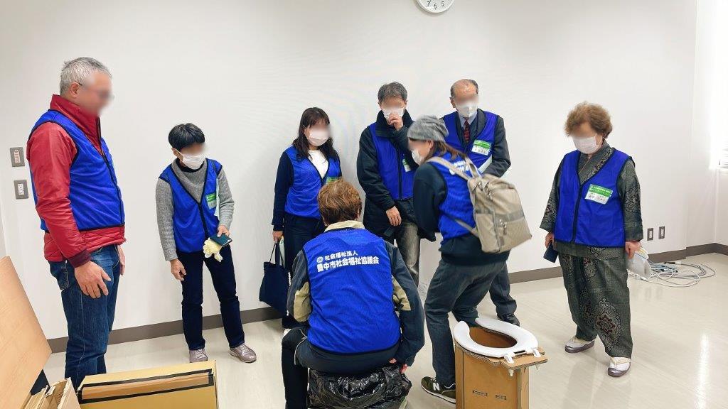 豊中市社会福祉協議会　災害支援ボランティアセンター運営訓練
